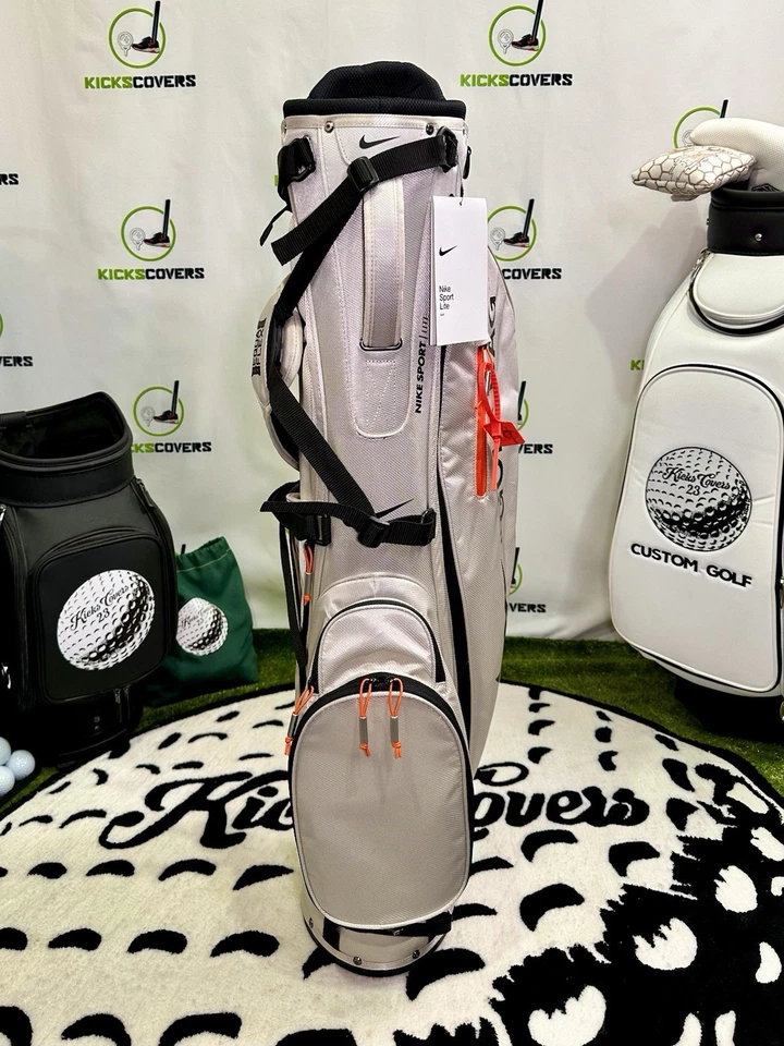 Сумка для гольфа Nike Sport Lite «СУМКА ДЛЯ ГОЛЬФА» не совсем белая с застежкой-молнией коричневая оранжевая - Изображение 2 из 4
