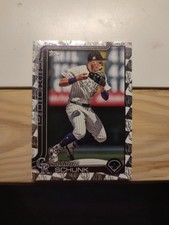 2025 Topps Series 1 - Spring Training Foil #196 Aaron Schunk (RC)