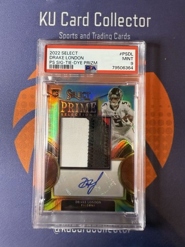2022 Select Drake London Prime Selections RPA /25 PSA 9 - Picture 1 of 2