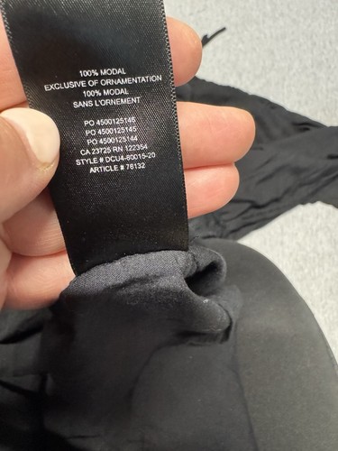 Aritzia Wilfred Sidonie Damen schwarz Mini Stufen Kleid Gr. Medium adrette Freizeit - Bild 15 von 15