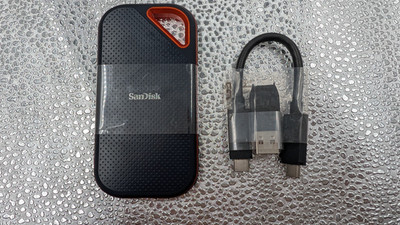 New, Open Box SanDisk Extreme PRO 2TB Portable SSD USB-C SDSSDE81-2T00 No Cable