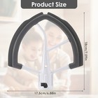 Flex Edge Beater Paddle Non-Stick Flat Beater Paddle  Attachment with earsL