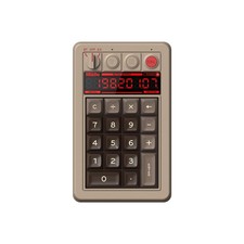 8BitDo Retro 18 Mechanical Numpad, Supports Calculator Mode, Bluetooth/2.4G/W...