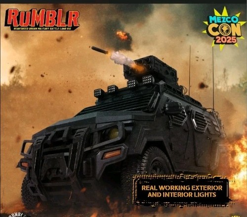 Mezco One:12 Collective R.U.M.B.L.R. VEHICLE + Death Adder Variant In Stock