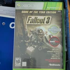 Bethesda Fallout 3 Game of the Year Edition Xbox 360 - Manual Included