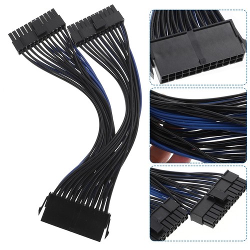 Power Supply Motherboard Extension Cord Dual Boot Line 24pin Synchronous - Afbeelding 2 van 12