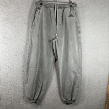Crazy Shirts Hawaii Crater Dyed Cotton Gray Joggers Sweatpants XL