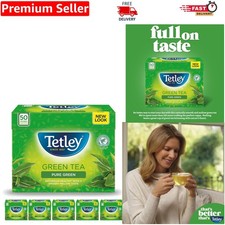 Rainforest Alliance Certified Green Tea Bags - 300 Count - High Caffeine Energy 0.07 per strip