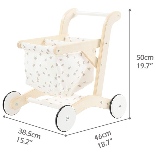 Baby Push Walker Doll Stroller, Push Toy for , Shopping Cart for Girls and Bo... - Picture 7 of 7