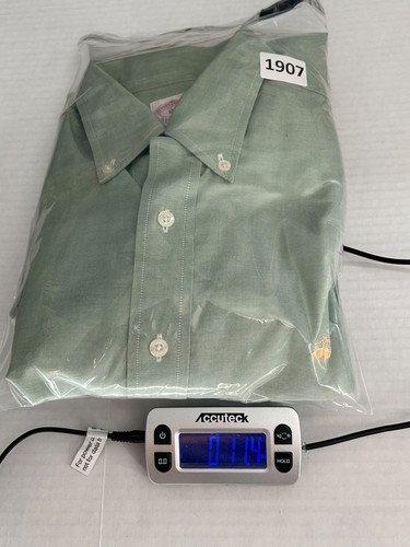 Brooks Bros The Original Poloshirt M Grün Regular Fit Supima Baumwolle Bügelfrei - Bild 11 von 11