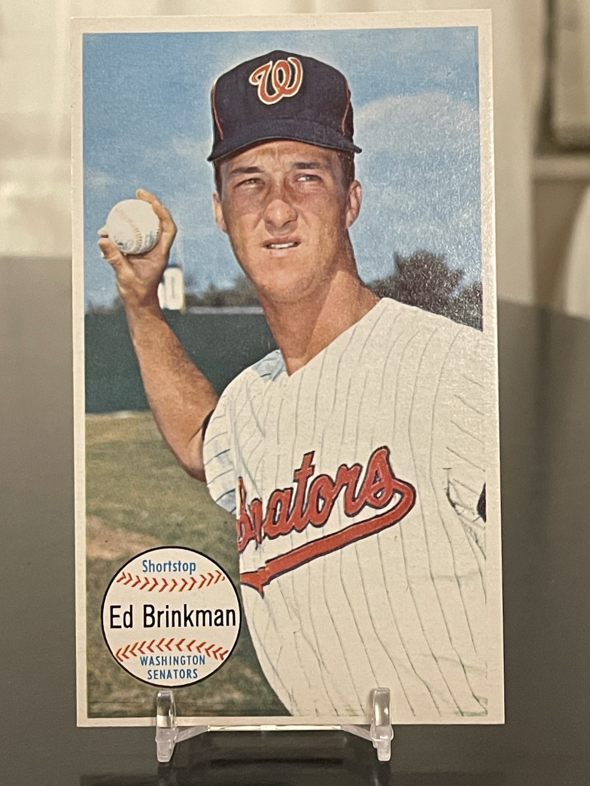 1964 Topps Giants - Ed Brinkman #27 Washington Senators  NM-MINT