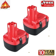 2PACK For Bosch 4600mAh Ni-MH Battery BAT140 14.4V BAT038 BAT040 BAT041 33614 us