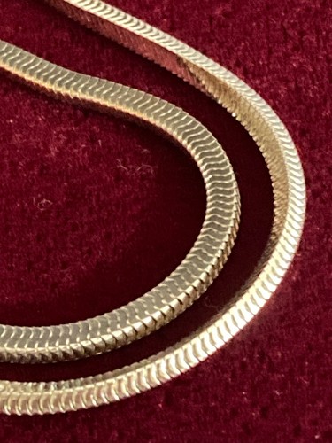 .925 Sterling Silver 2-2.5mm wide Box Snake Chain Necklace 32" 21g - Picture 4 of 10