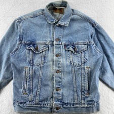 Vintage Levis Denim Jacket XS Trucker Made USA 70507 4890 Distressed 90s