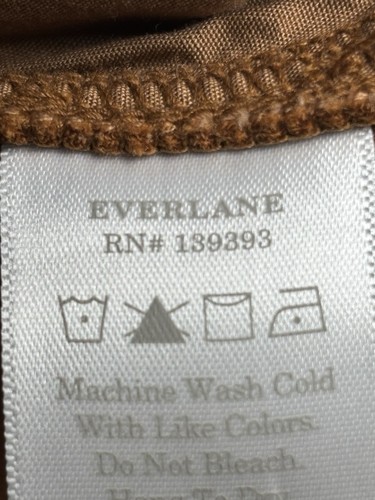 Pantalones Everlane Dream para mujer pequeños calabaza naranja algodón mezcla modal recortados - Imagen 11 de 15