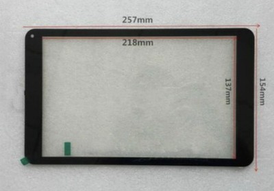 1PC  10.1 inch Touch Screen Panel Digitizer Glass For Nuvision TM101A620M *mq