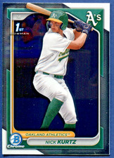 2024 Bowman Draft Chrome Nick Kurtz 1st Bowman  #BDC-56