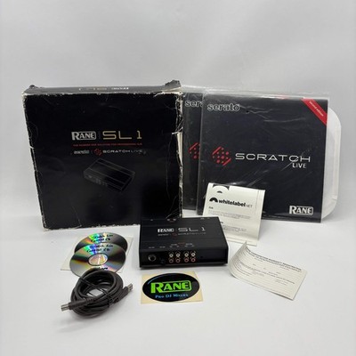 Rane Sl1 Serato Scratch Live USB DJ Audio Interface for sale