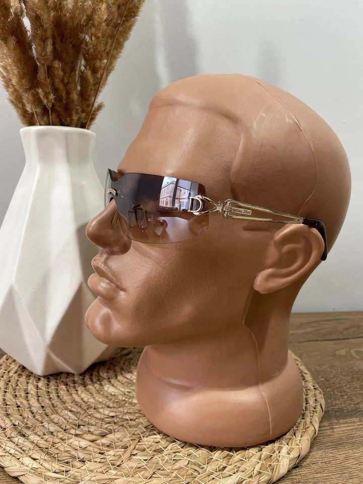 Christian dior vintage sunglasses y2k avantgarde style - Image 2 of 4