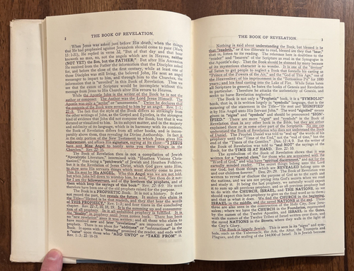 The Book of Revelation by Clarence Larkin HC & DJ 1919 Bible Prophecy, End-Times - Picture 14 of 21