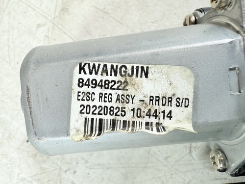 2016-2023 CHEVROLET MALIBU REAR RIGHT SIDE DOOR WINDOW REGULATOR W/ MOTOR OEM - Bild 5 von 8