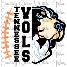 Sublimation Print Vols Football Ready To Press Paper Ink Heat Transfer