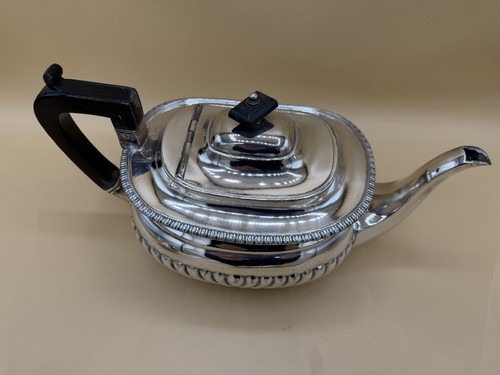 Vintage Silber Teller Teekanne + Milchkännchen Set James Deakin & Sons Sheffield - Bild 8 von 16