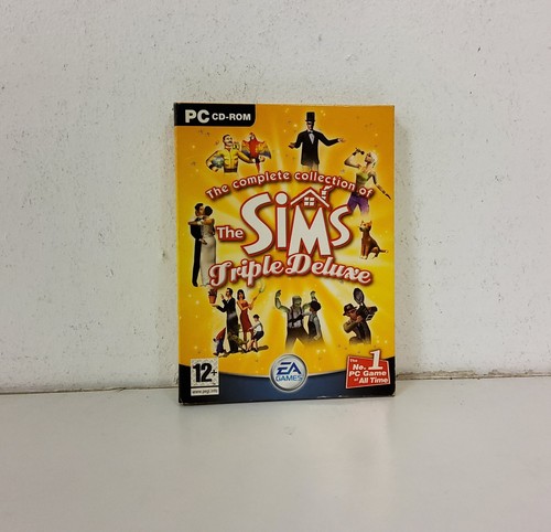 The Sims - The Complete Collection Triple Deluxe (EA PC CD-ROM Game) (L24)