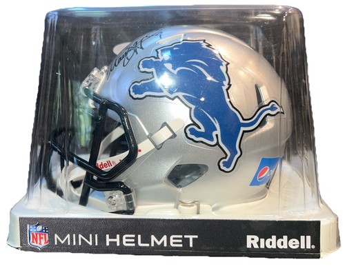 Matthew Stafford Signed Autographed Lions Mini Helmet - Picture 1 of 5