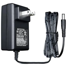 UL Listed 12V 2A 24W 6ft Long Power Supply Adapter, AC DC Switching 1-Pack