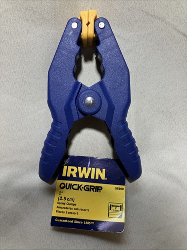 Irwin Quick Grip 58100 1" Spring Clamp - Picture 1 of 5