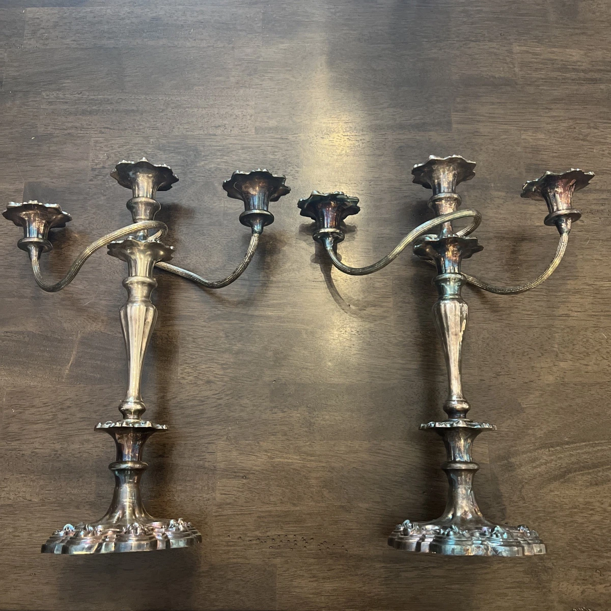 古董银烛台| eBay