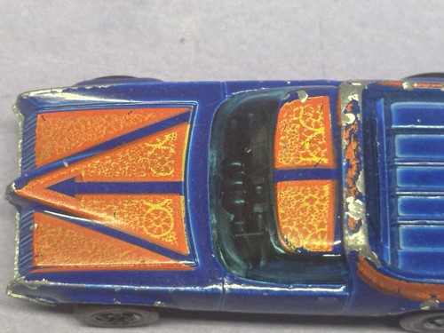 Hot Wheels 1973 Redline Breakaway Bucket, Flying Colors, Blue, Hong Kong -Read- - Picture 12 of 15