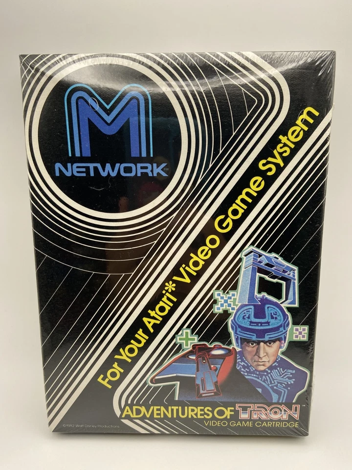 LOTE TRON Atari 2600 NOS - Mando + 2 Juegos - SELLADO DE FÁBRICA - Disney Collec Foto 2 de 4