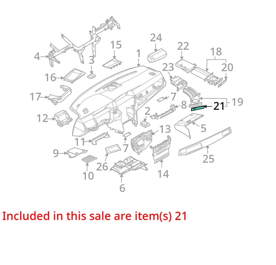 CONSOLA PORTAVASOS LH para BMW 525i 530i 530xi 545i 550i M5 51459125622 OEM NOS Foto 3 de 4