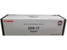 Canon 0279B003AA GPR-17 imageRunner 5070 5570 6570 Black Toner Cartridge OEM 