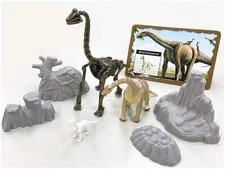 Doyo-sha Dino Museum AR Brachiosaurus Painted & Assembled Skeleton Mini