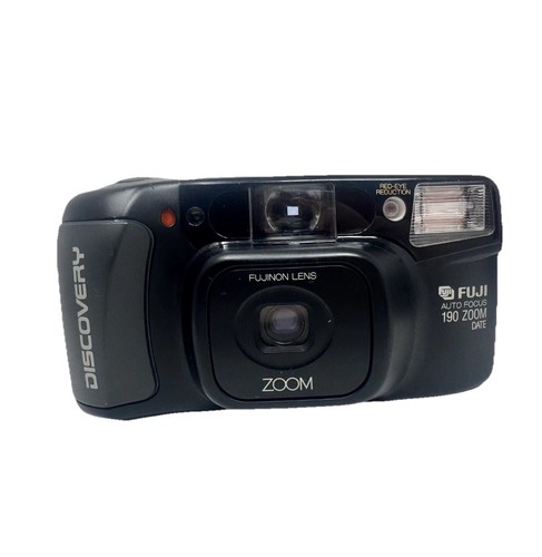 Vintage Fuji Discovery Auto Focus 190 Zoom analoge Kleinbildkamera Point & Shoot  - Bild 1 von 10