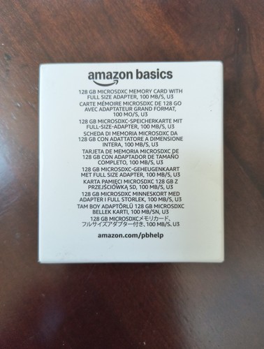  Micro SDXC Memory Card with Full Size Adapter, A2, U3, Read Speed up to 100 MB - Picture 1 of 2