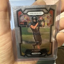 2024 Prizm Draft Picks D.J. Moore #17 Maryland Terrapins