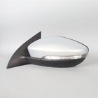 2009-2012 Volkswagen CC Left Door Mirror Silver Metallic 3C8857507BB OEM Used