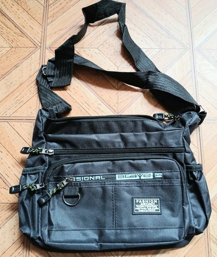 3 neue Leder Taschen mit mehreren Fächern schwarz - Bild 4 von 5