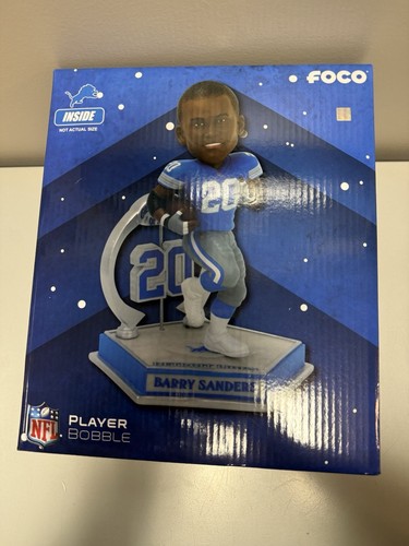 NEW Barry Sanders Detroit Lions Legendary Number 20 Bobblehead NFL Figure - 第 1/6 張圖片