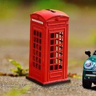 Tirelire tirelire caisse de collection cabine téléphonique épargne pour cadeau enfants