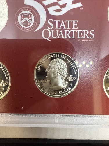 2006 United States Mint 50 State Quarters Silver Proof Set with Mint Box & COA - Picture 11 of 15
