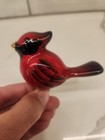 Nora Fleming Winter Songbird Mini A204 Red Cardinal Bird Ceramic Hand-Painted