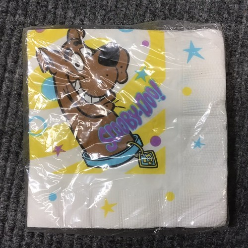 Vintage Cartoon Network Scooby Doo Party Express 8 Plates 16 Napkins NOS 1998 - Picture 3 of 9
