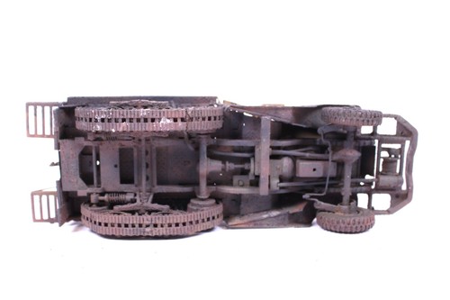 GONIO Halftrack M3 Militärfahrzeug Umgestaltet Metall L 28 cm 1:24 Spur G - Picture 6 of 10