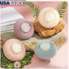 Ultra Soft Sunflower Bath Sponge Cleaning Brush Easy Foam W/ Suction Hook New