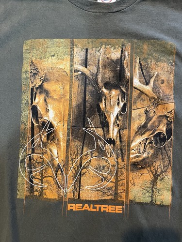 Delta Pro Weight Realtree Men's XL T Shirt Graphic Short Sleeve Hunting Outdoors - Picture 2 of 4